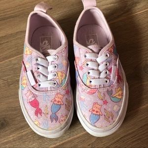 Mermaid Kitty Toddler Vans